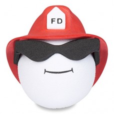 Coolballs Cool Firefighter Car Antenna Topper / Auto Dashboard Buddy 